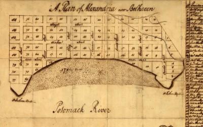 A plan of Alexandria, now Belhaven.