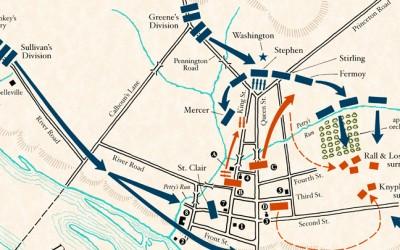 Map: Battle of Trenton
