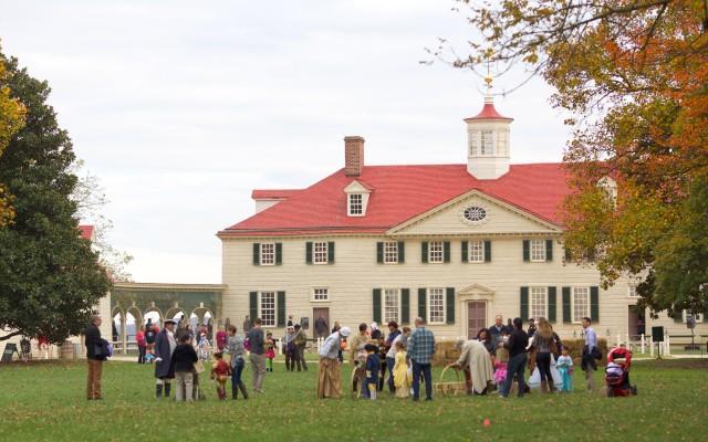 Trick-or-Treating at Mount Vernon