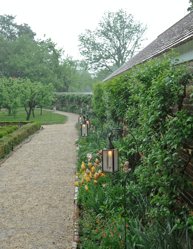 Gravel Walk through the Mount Vernon Gardens